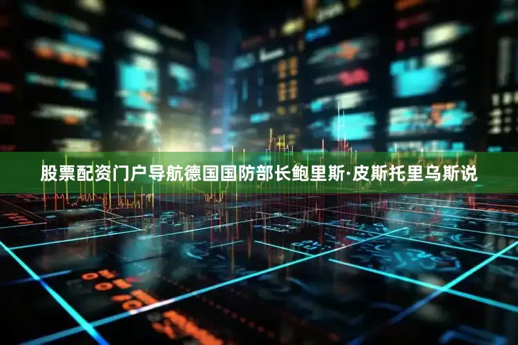 股票配资门户导航德国国防部长鲍里斯·皮斯托里乌斯说